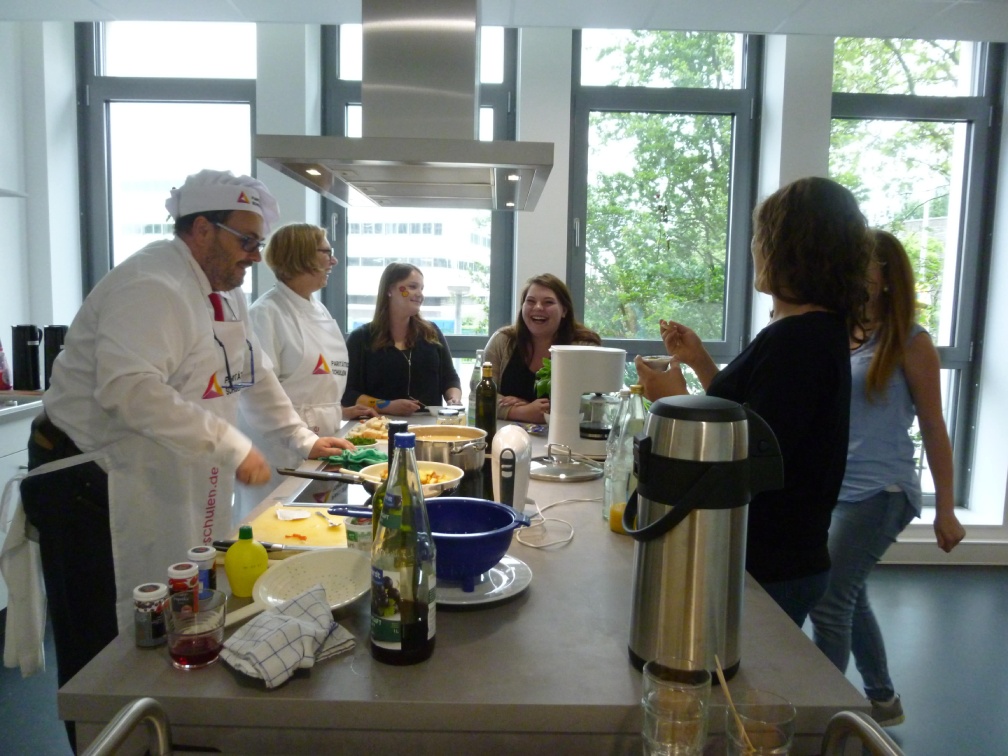Kochen mit dem Schulleiter